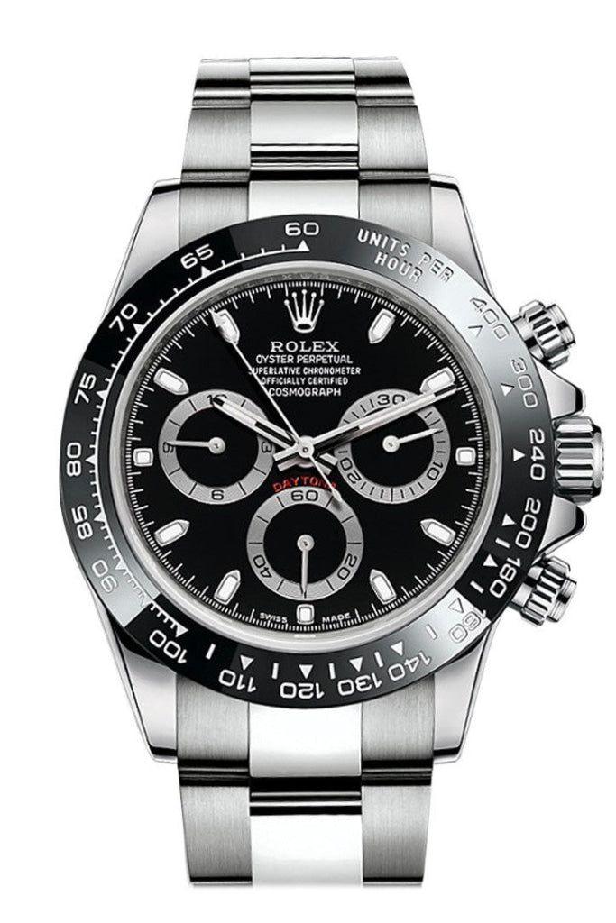 ROLEX 116500LN Cosmograph Daytona Black Dial Men s Watch WatchGuyNYC