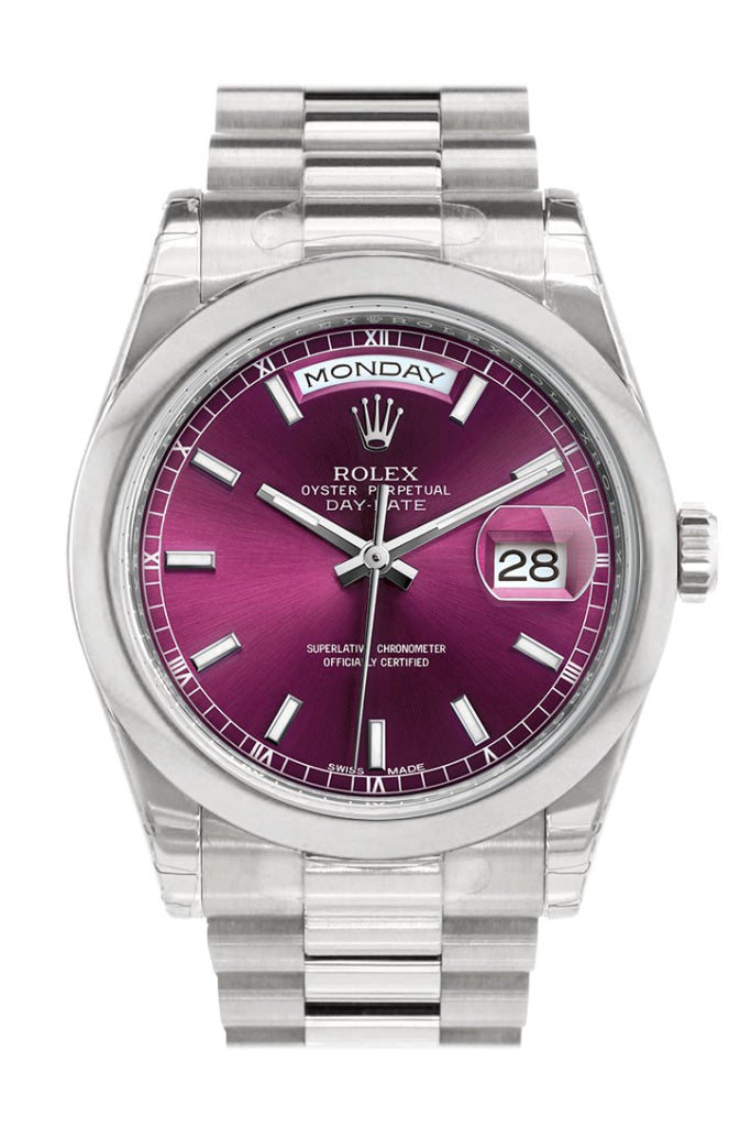 Rolex day date cherry dial price outlet