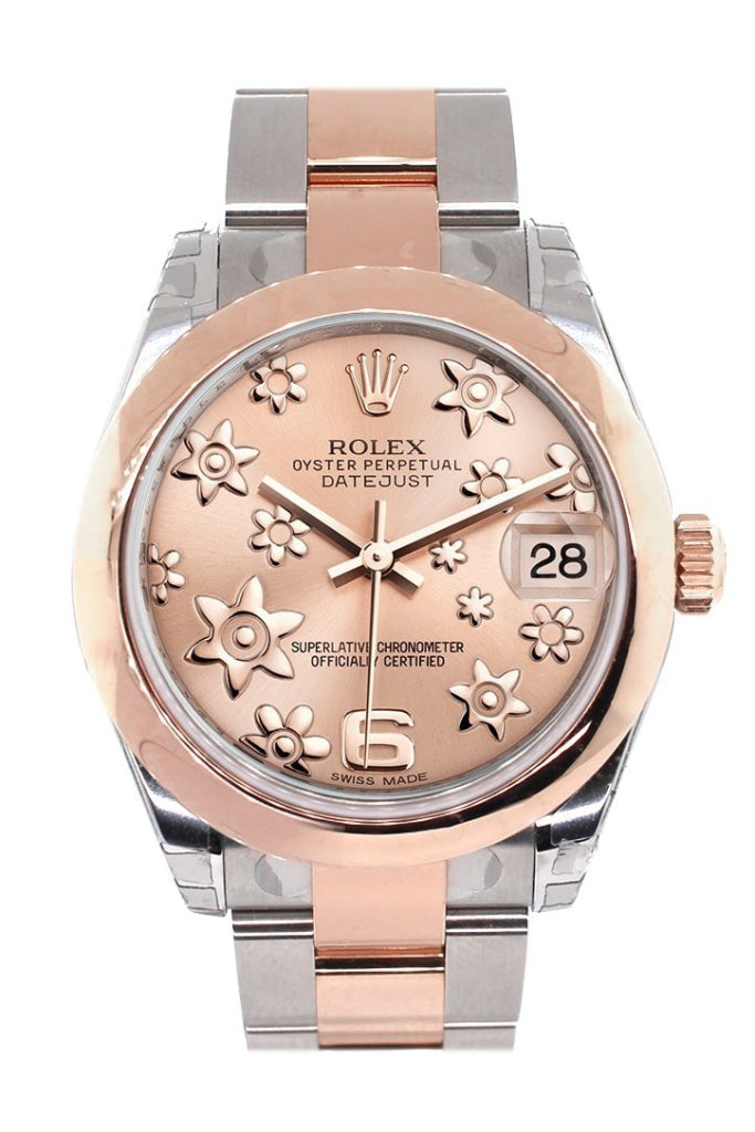Womens rolex leather band on sale