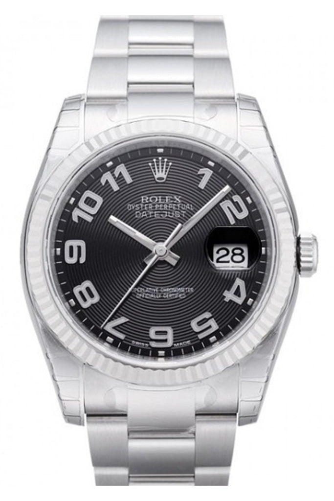 Rolex datejust 39 black hotsell