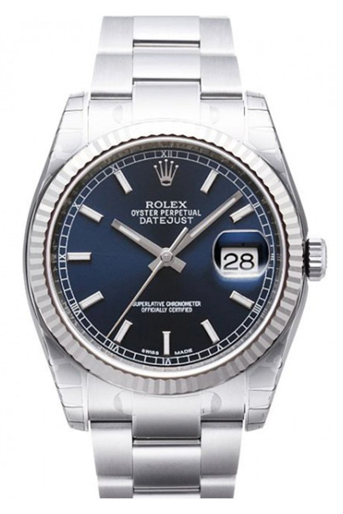 116234 blue dial new arrivals