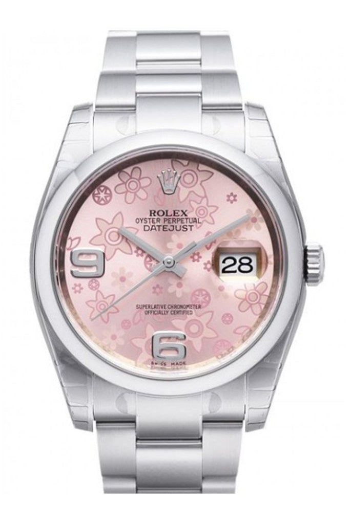 Rolex pink on sale flower dial
