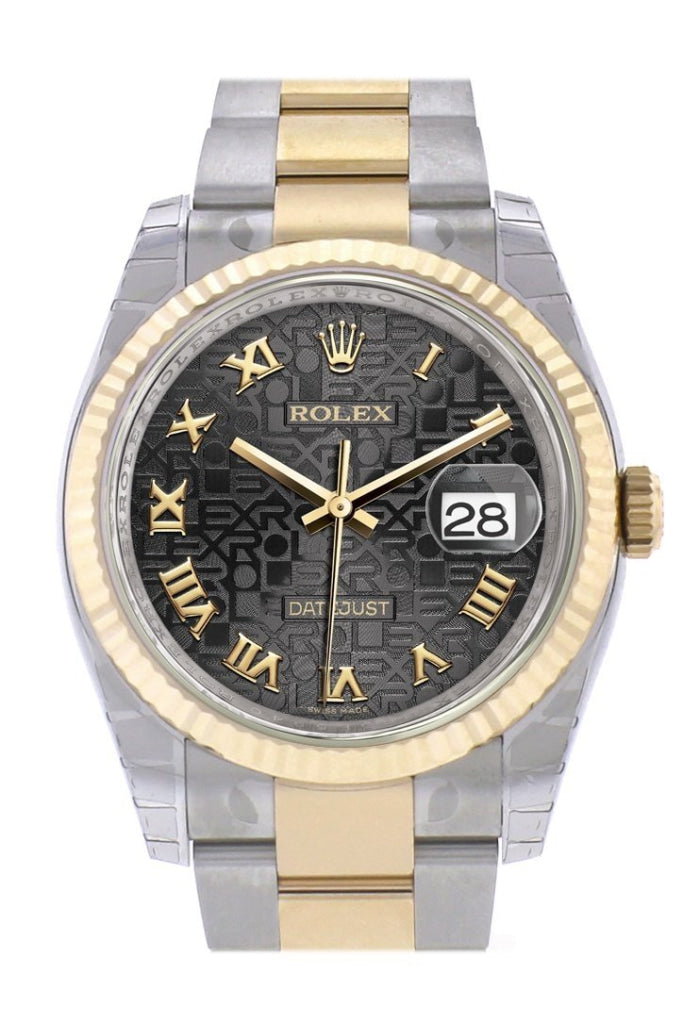 Rolex black jubilee dial hot sale