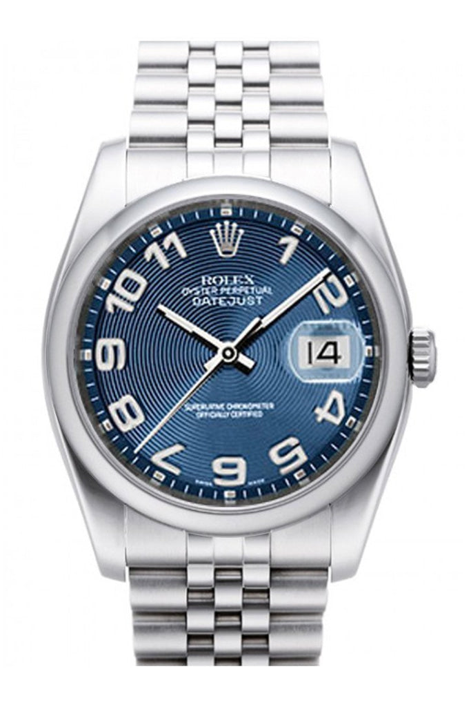 Rolex 116200 blue sale