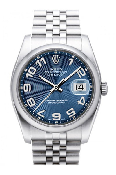 Rolex datejust store 38mm blue dial