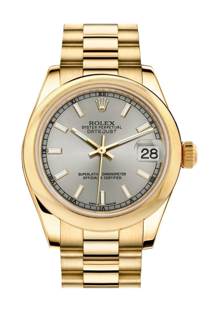 Rolex president datejust 18kt gold watch 2025