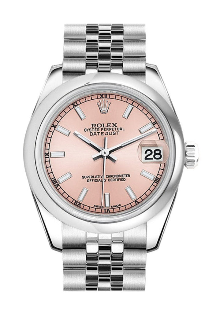 Rolex 178240 Datejust 31 Pink Dial Jubilee Ladies Watch | WatchGuyNYC Rolex 178240 Datejust 31 Pink Dial Jubilee Ladies Watch | WatchGuyNYC