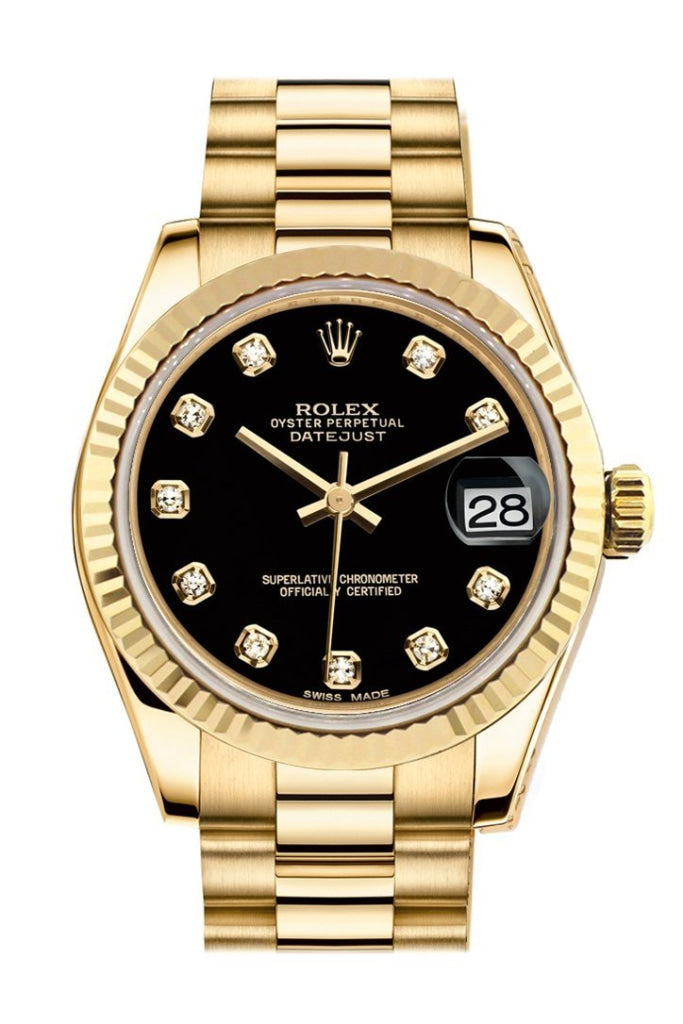 Rolex datejust full gold sales