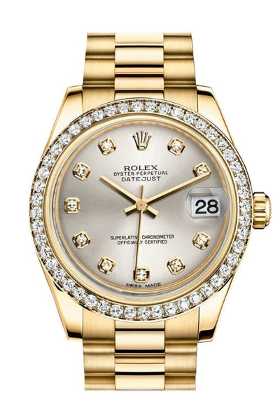 rolex ladies datejust 31 diamond bezel