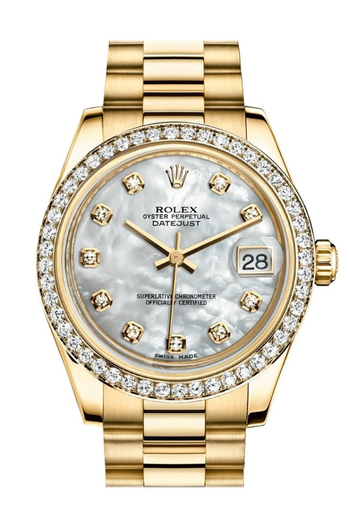 Rolex bezel pearl sale