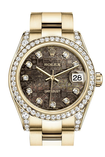 Rolex Datejust 31 Steel and Yellow Gold - 46 Dia Bezel - Jubilee