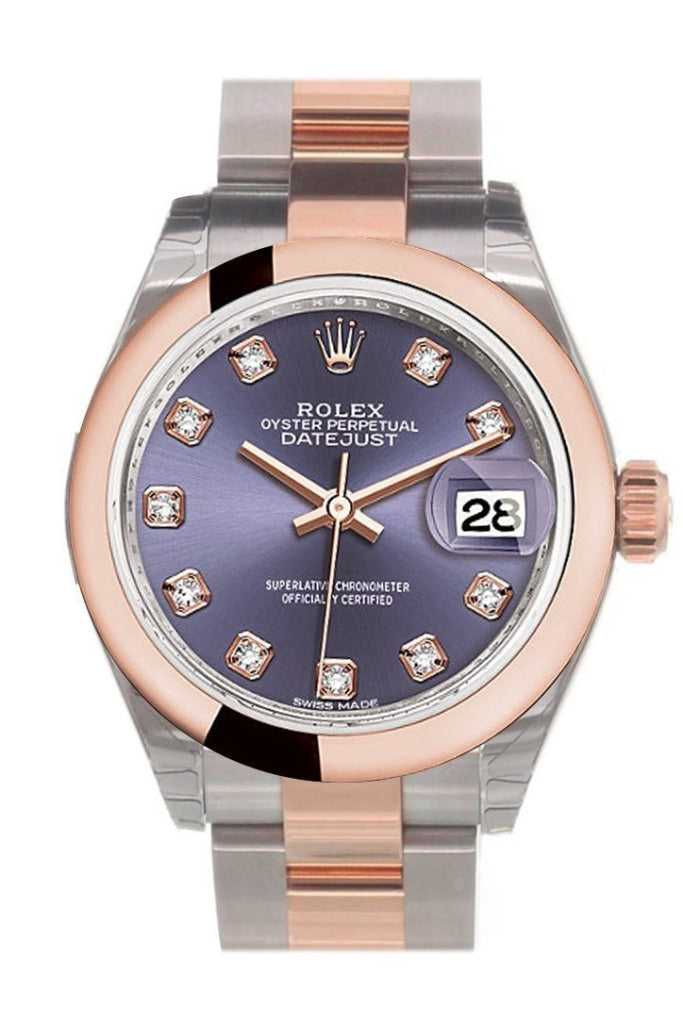 Rolex aubergine dial hotsell