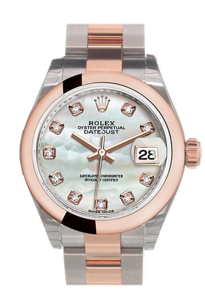 Datejust 28 mother of pearl clearance