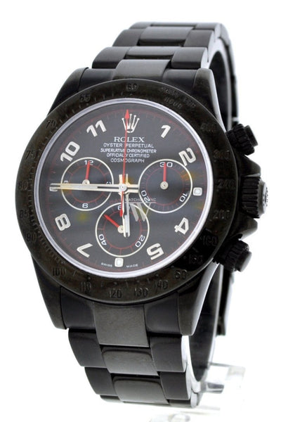 Rolex daytona on sale black out