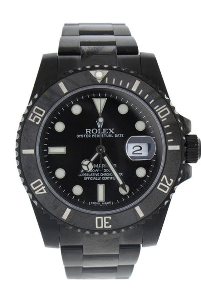 Rolex submariner pvd top black