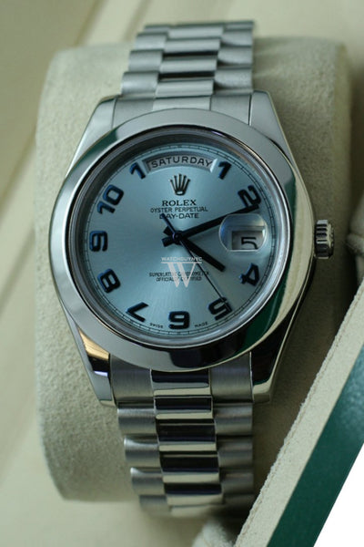 Rolex ice blue dial online