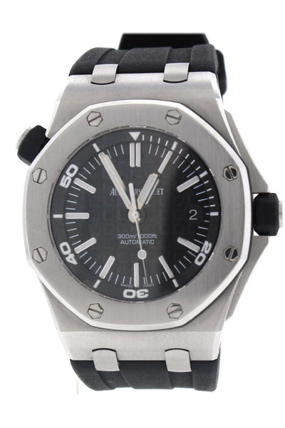 Audemars Piguet Royal Oak Offshore Diver Black Dial 15703ST.OO