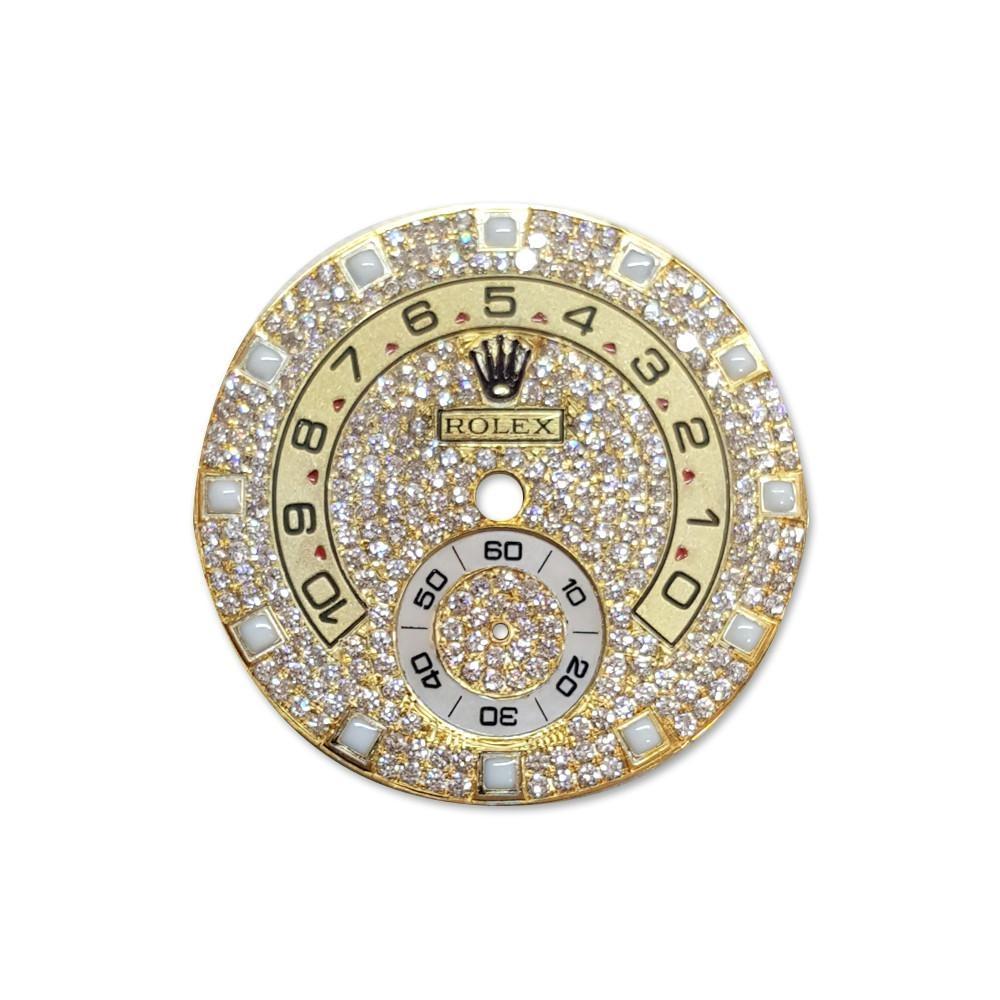 konstant metal Scan ROLEX Datejust Black Diamonds Custom Dial 12 | WatchGuyNYC