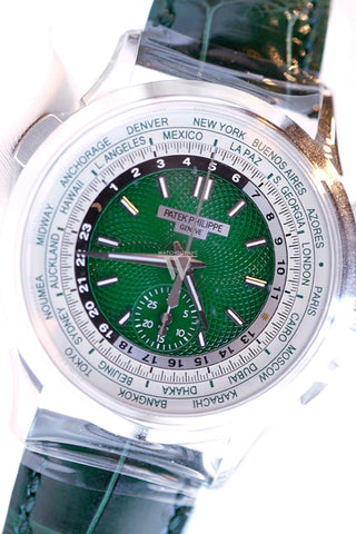 Patek Philippe Complications World Time Flyback Chronograph Platinum 5930P Watch