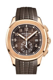Patek Philippe Aquanaut Sunburst Brown Dial Watch 5968R-001