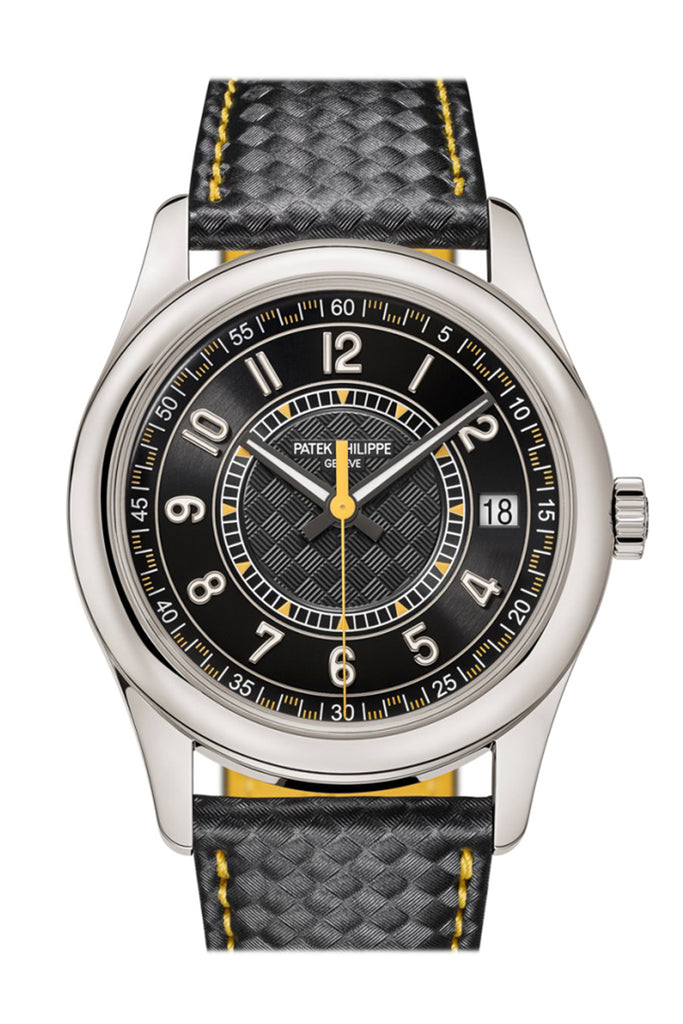 Patek Philippe Calatrava Ebony Black Dial Watch 6007G-001