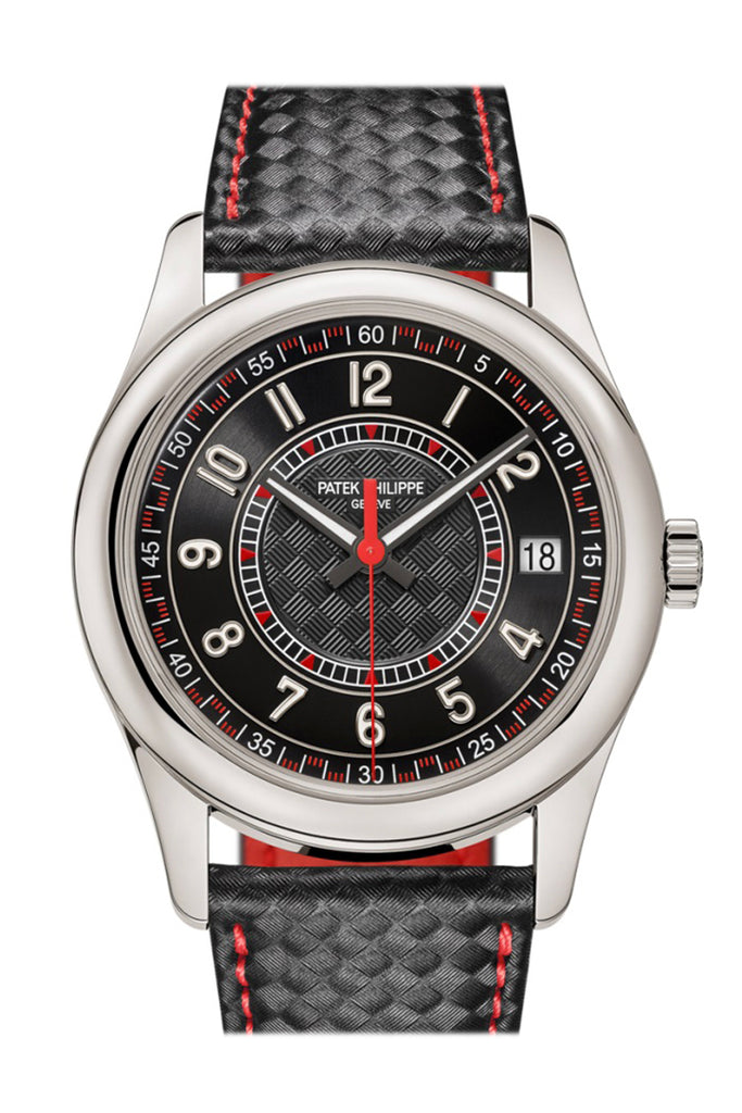Patek Philippe Calatrava Ebony Black Dial Watch 6007G-010