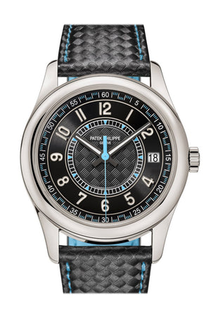 Patek Philippe Calatrava Ebony Black Dial Watch 6007G-011