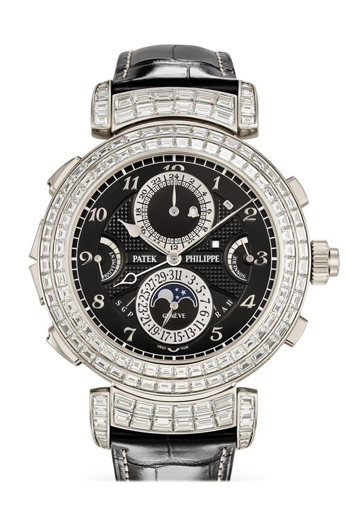 Patek Philippe Grand Complications Black Opaline Dial Watch 6300/400G-001