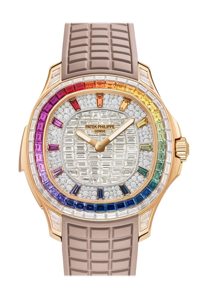 Patek Philippe Grand Complications Diamond Dial Watch 5260/355R-001