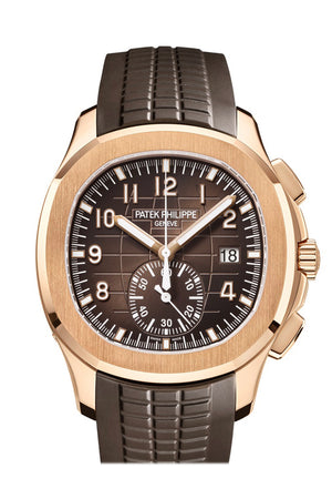 Patek Philippe Nautilus Sunburst Brown Dial Watch 5968R-001