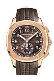 Patek Philippe Nautilus Sunburst Brown Dial Watch 5968R-001