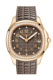 Patek Philippe Aquanaut Taupe Embossed Dial Watch 5268/200R-010