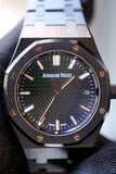 Audemars Piguet Royal Oak 34 Rainbow-coloured sapphire Dial Black Ceramic Watch 77350CE.OO.1266CE.02.A