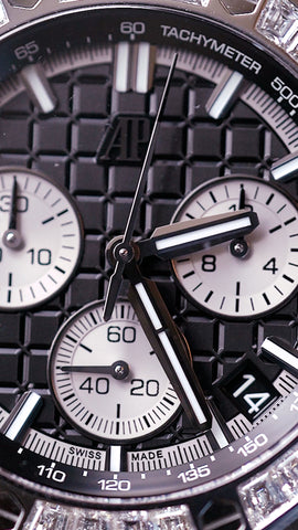 Audemars Piguet Royal Oak Offshore 43 Black dial Black rubber strap Watch 26424BC.ZZ.D002CA.01