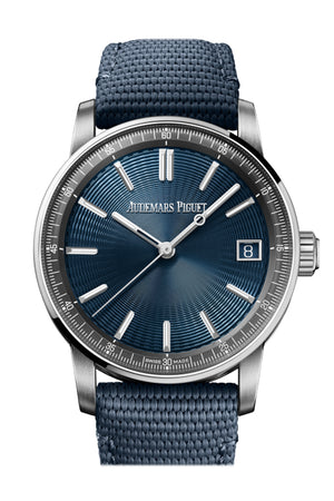 Audemars Piguet CODE 11.59 Bleu nuit, Nuage 50 Dial Stainless Steel Watch 15210ST.OO.A348KB.01