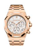 Audemars Piguet Royal Oak Silver Dial Rose Gold Watch 26240OR.OO.1320OR.07