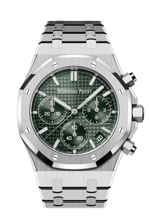 Audemars Piguet Royal Oak Khaki Green Stainless steel Watch 26240ST.OO.1320ST.08