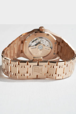 Audemars Piguet 77450OR.OO.1361OR.01 Royal Oak 34 Dial Pink Gold Pink Gold