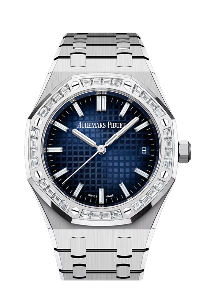Audemars Piguet Royal Oak 34 Blue Dial White Gold 77451BC.ZZ
