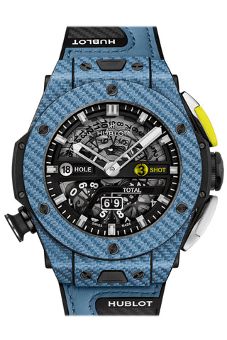 Hublot Big Bang Unico Golf Sky Blue Carbon 45Mm Watch 416.Ye.1120.Vr