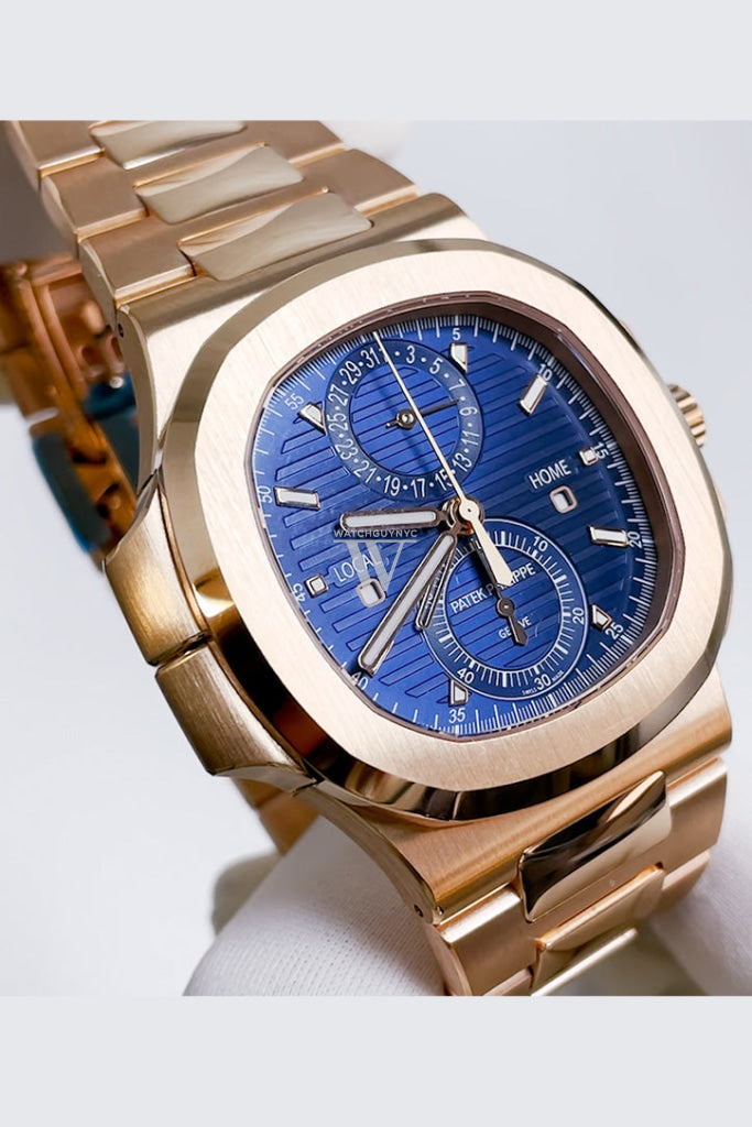 Patek philippe rose gold and silver sales