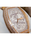 Patek Philippe Gondolo Mechanical Gold and Diamond Dial Ladies Watch 7099R-001