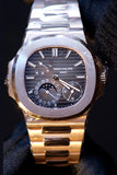 Patek Philippe Nautilus Moon Phase Rose Gold Watch 5712/1R-001 5712/1R