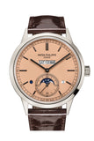 Patek Philippe Grand Complications In-Line Perpetual Calendar Platinum Watch 5236P