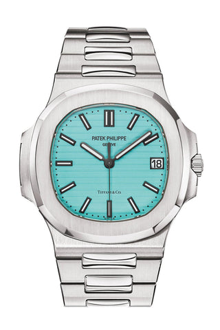 Patek Philippe Nautilus Tiffany Co Blue Dial Watch 5711/1A-018