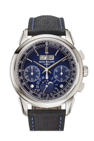 Patek Philippe Grand Complications 41 Blue Dial Platinum Watch 5270P-016