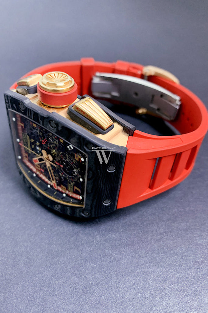 Richard Mille Lotus F1" NTPT Carbon & Rose Gold RM11-02