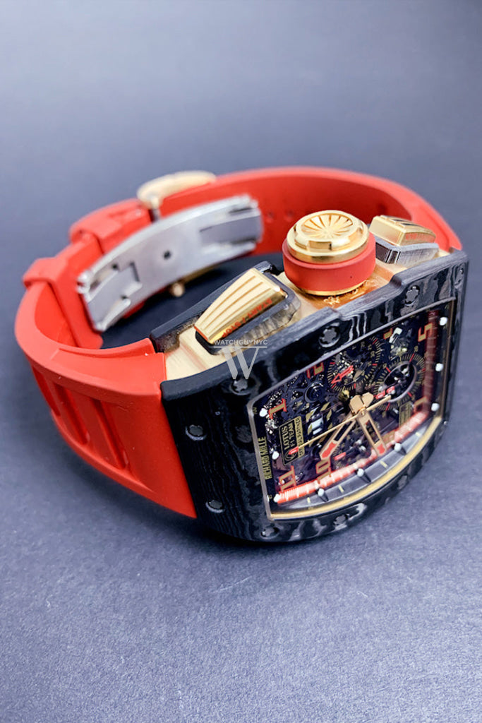 Richard Mille Lotus F1" NTPT Carbon & Rose Gold RM11-02