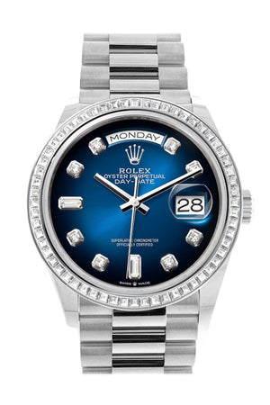 Rolex blue watch deals