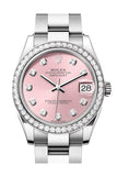 Rolex Datejust 31 Pink Diamond Dial Ladies Watch 278384RBR 278384RBR-0035